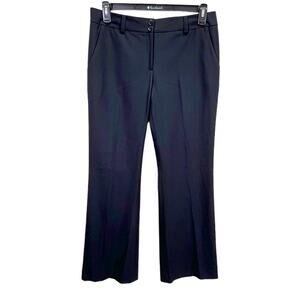 Halogen Womens Black Slacks Size 10 Trouser Pants